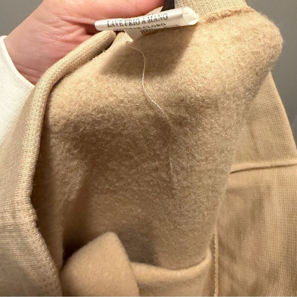 Kathy fleece line leggings, one size tan - Picture 5 of 6
